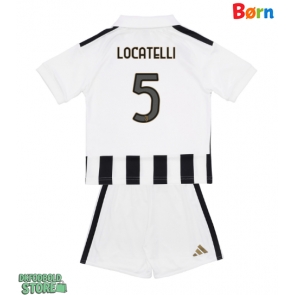 Juventus Manuel Locatelli #5 Replika Babytøj Hjemmebanesæt Børn 2026-27 Kortærmet (+ Korte bukser)